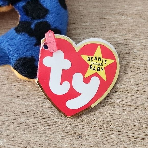 🦎 Ty Beanie Baby “Lizzy” the Lizard – 1995 Vintage Collectible, Excellent Condi - Picture 3 of 16